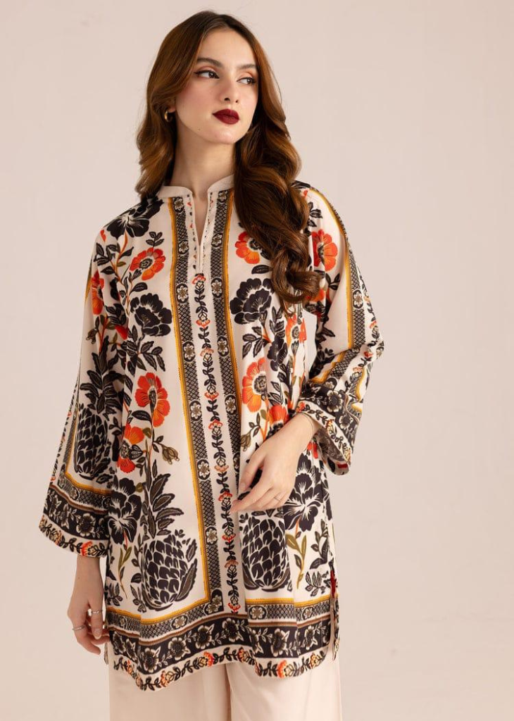 Floral Print Co-ord Set in Butter Cotton