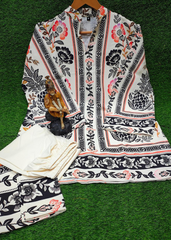 Floral Print Co-ord Set in Butter Cotton