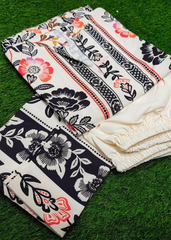 Floral Print Co-ord Set in Butter Cotton